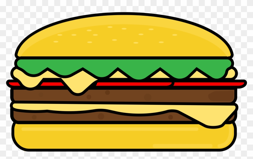 Hamburger Fries And Cola Png Clipart Best Web Clipart - Hamburger Transparent Png #418731