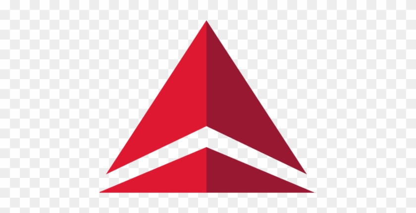 Delta Arrow Logo - Delta Airlines Logo Clipart #418893