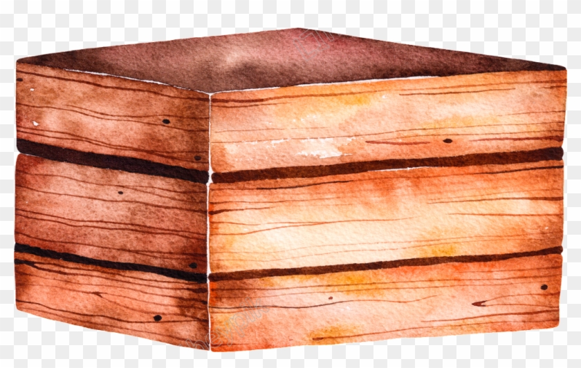 Box Cartoon Transparent Free Png Download Vector - Lumber Clipart