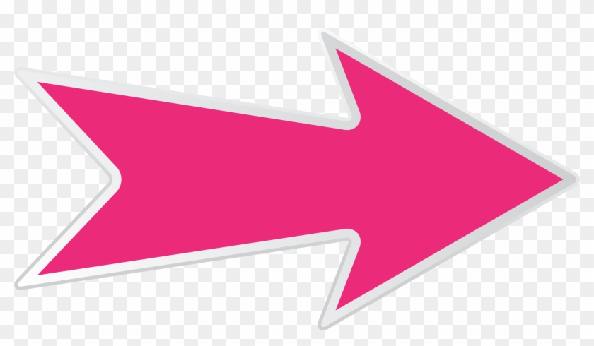 Arrow Pink Right Transparent Png Clip Art Image Gallery - Transparent Background Pink Arrow Png