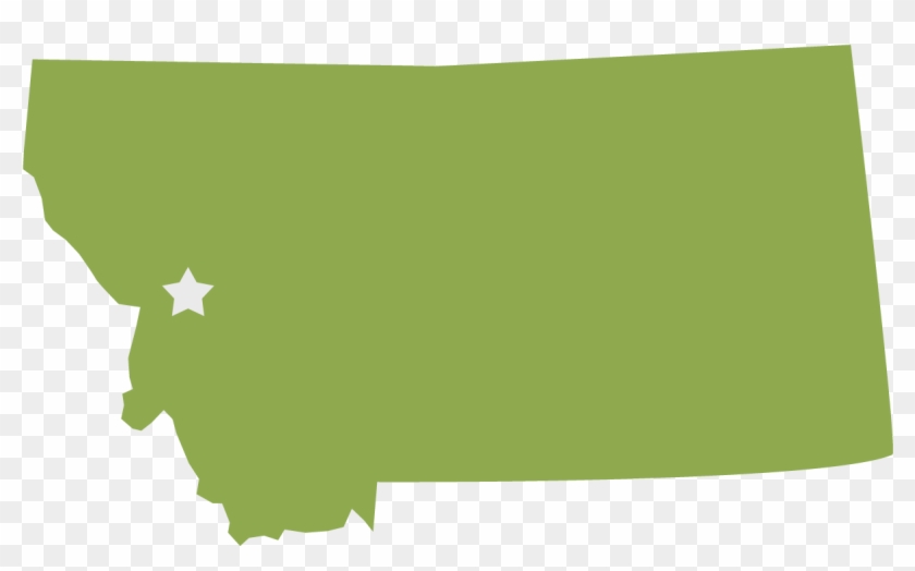 Population - Montana State Flag Shape Clipart