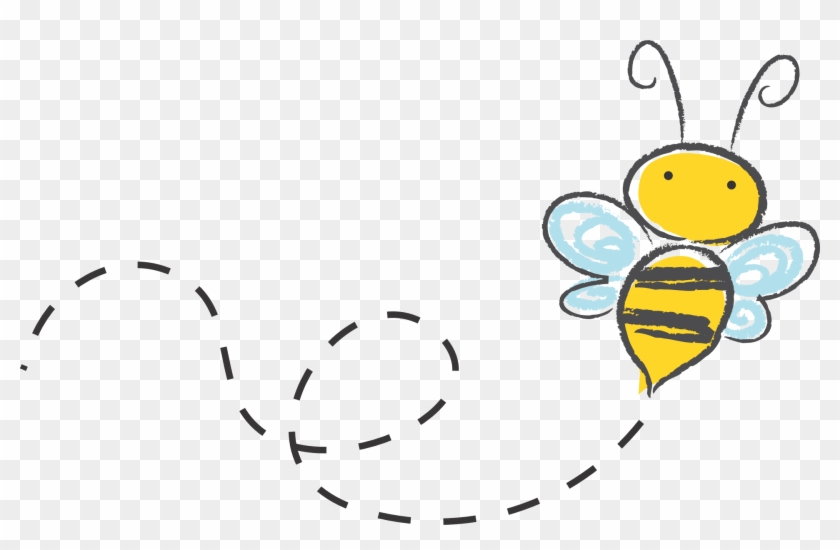 Bumble Bee Download Bee Clip Art Free Clipart Of Honey - Bees Buzzing Clipart - Png Download