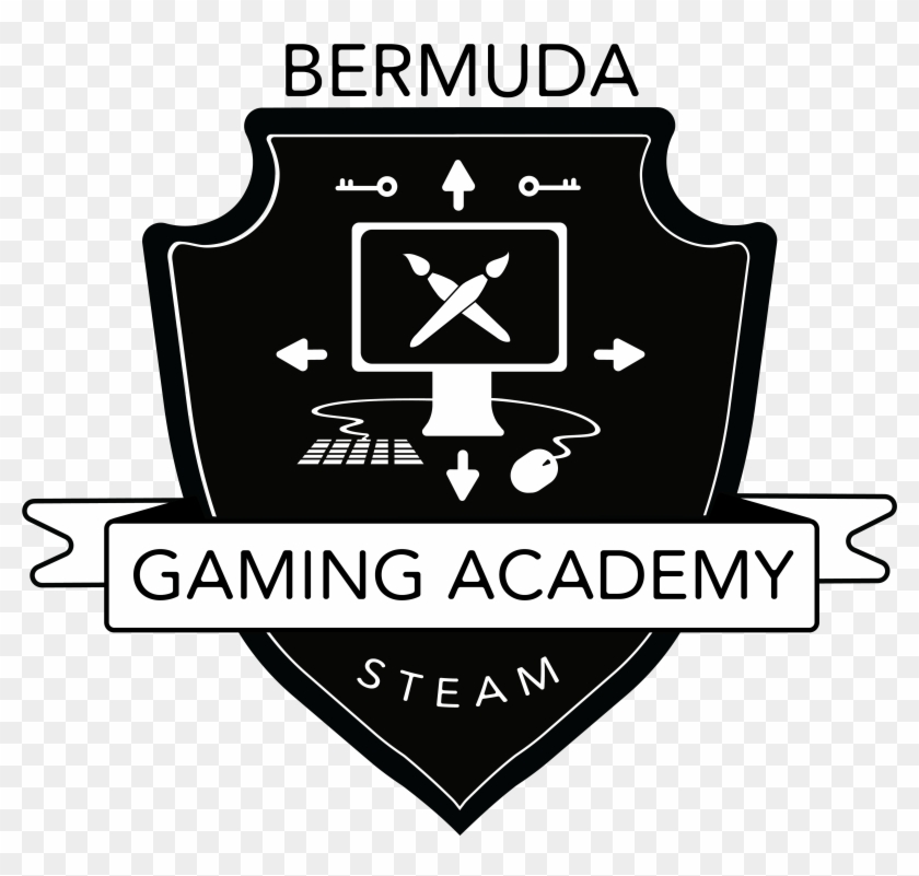 Bermuda Gaming Academy Logo1-01 - Emblem Clipart
