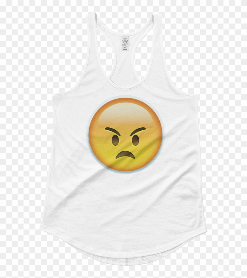 Women's Emoji Tank Top - Smiley Clipart