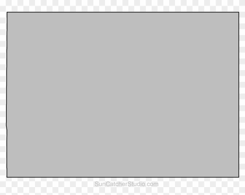Map Outline, State Outline, State Pattern, Printable - Ivory Clipart