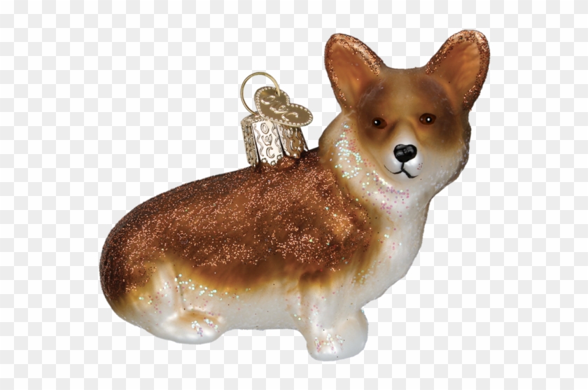 Old World Christmas Pembroke Welsh Corgi Glass Blown - Pembroke Welsh Corgi Clipart