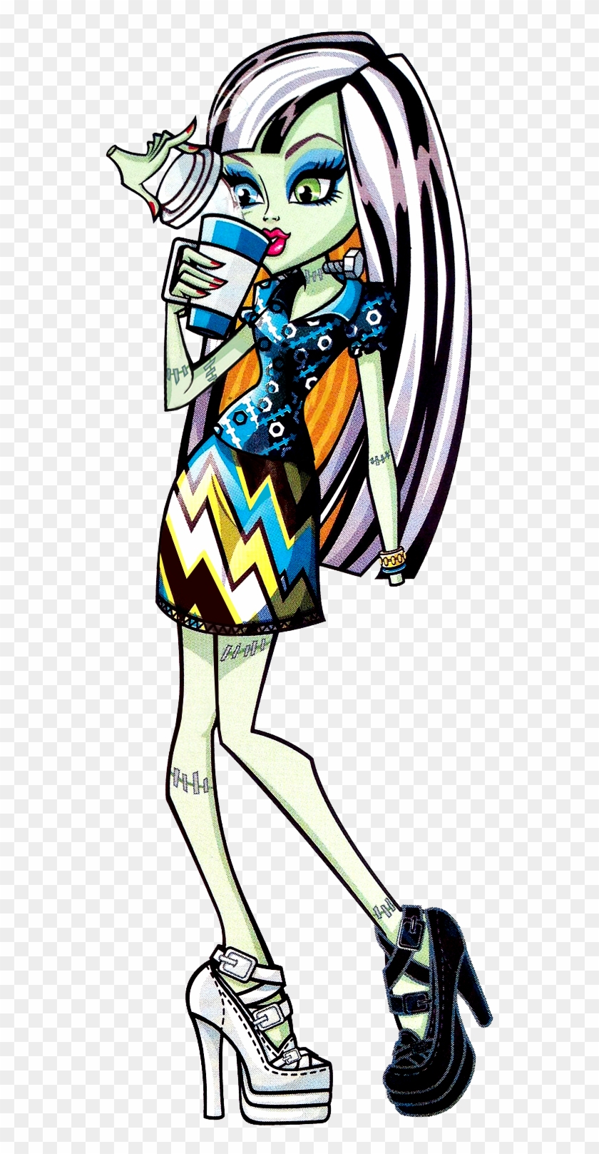 Coffin Clipart Monster High - Frankie Stein Coffin Bean - Png Download #419666