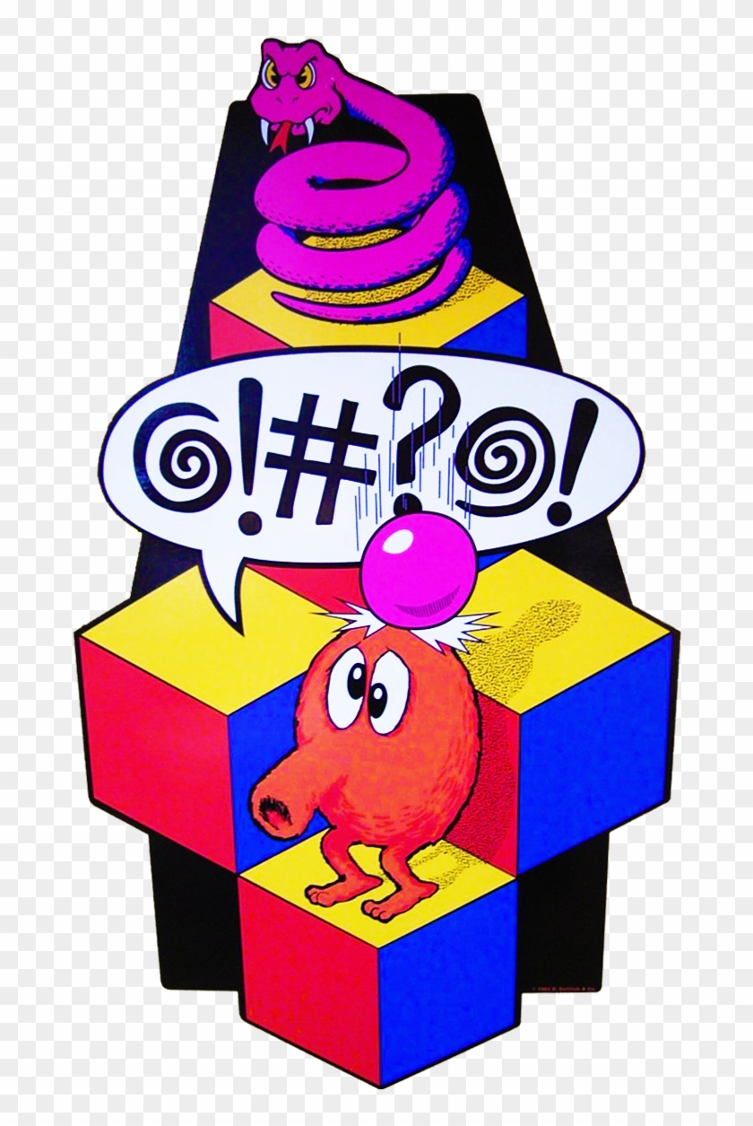 Cabinet Executive Cliparts - Q * Bert Side Art - Png Download #4100193
