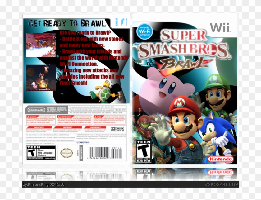 Super Smash Bros - Wii Clipart #4100367