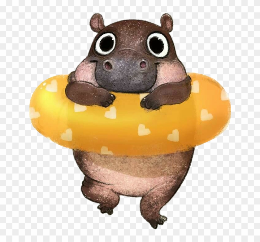 Hippopotamus - Illustrator Wiebke Rauers Clipart