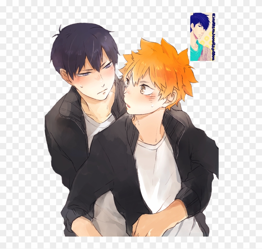 Kageyama Tobio X Hinata Shouyou Png [render] By Kimnamjoonrapmon - Kageyama X Hinata Png Clipart