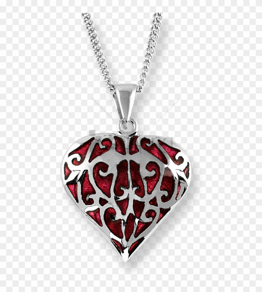 Free Png Nle Barr Designs Fine Enamels Silver Heart - Locket Clipart