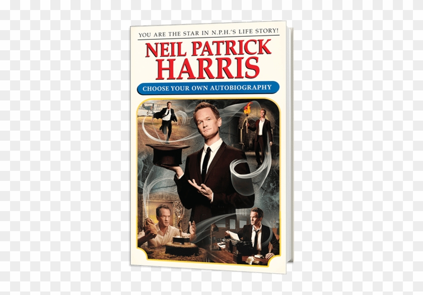 You Are Nph In Neil Patrick Harris - 1980s Choose Your Own Adventure Clipart