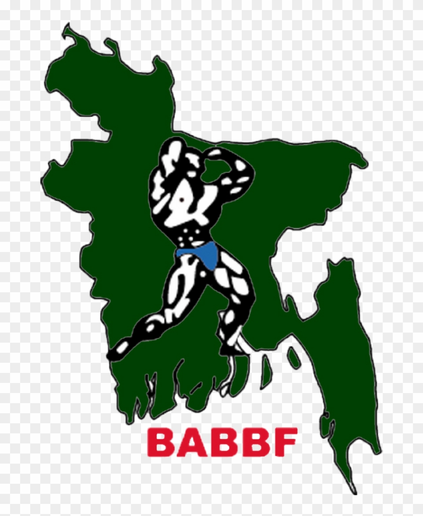 Bangladesh Bodybuilding Federation's Logobangladesh - Black & White Bangladesh Flag Clipart #4101493