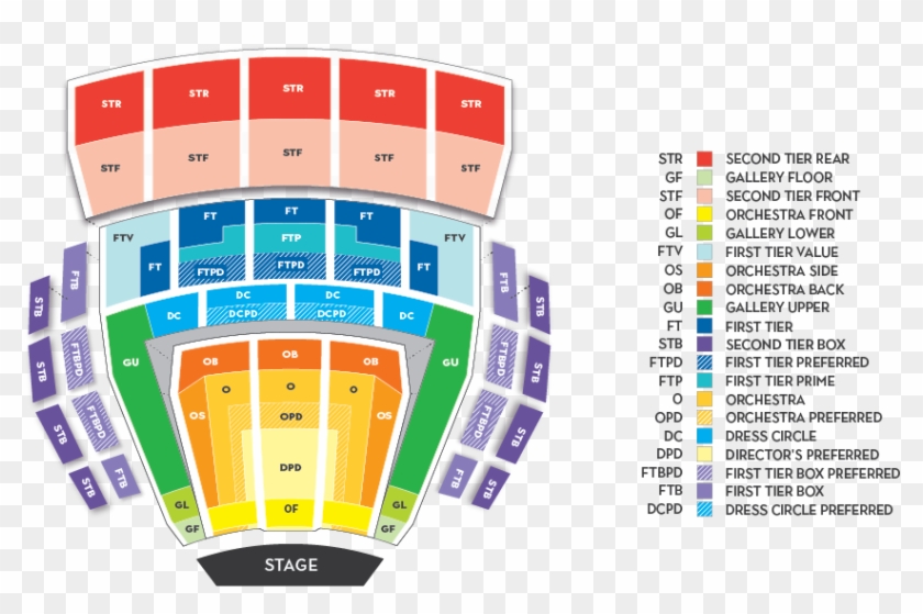 Contact - Pacific Northwest Ballet Seating Clipart