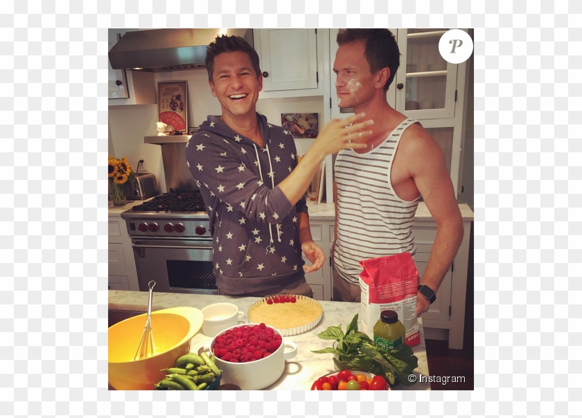 Neil Patrick Harris Et Son Mari David Burtka / Photo - Neil Patrick Harris Husband Porn Clipart #4101649