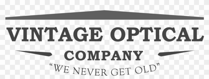 Vintage Optical Company - Black-and-white Clipart #4102953