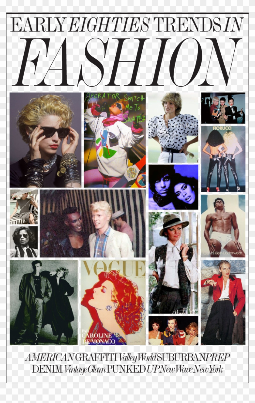 Early80sfashiontrends-1 - 80s Fashion Inspiration Clipart #4103070