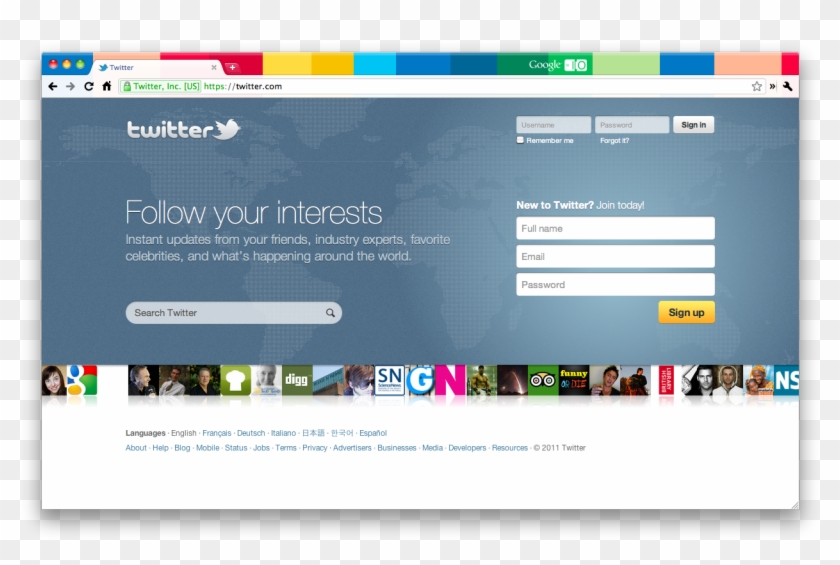 New Login Page - Login Page Of Twitter Clipart #4103220