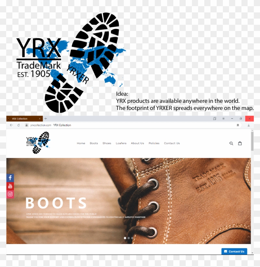 Logo Design By Tran Trong Hieu For This Project - Riding Boot Clipart #4103417