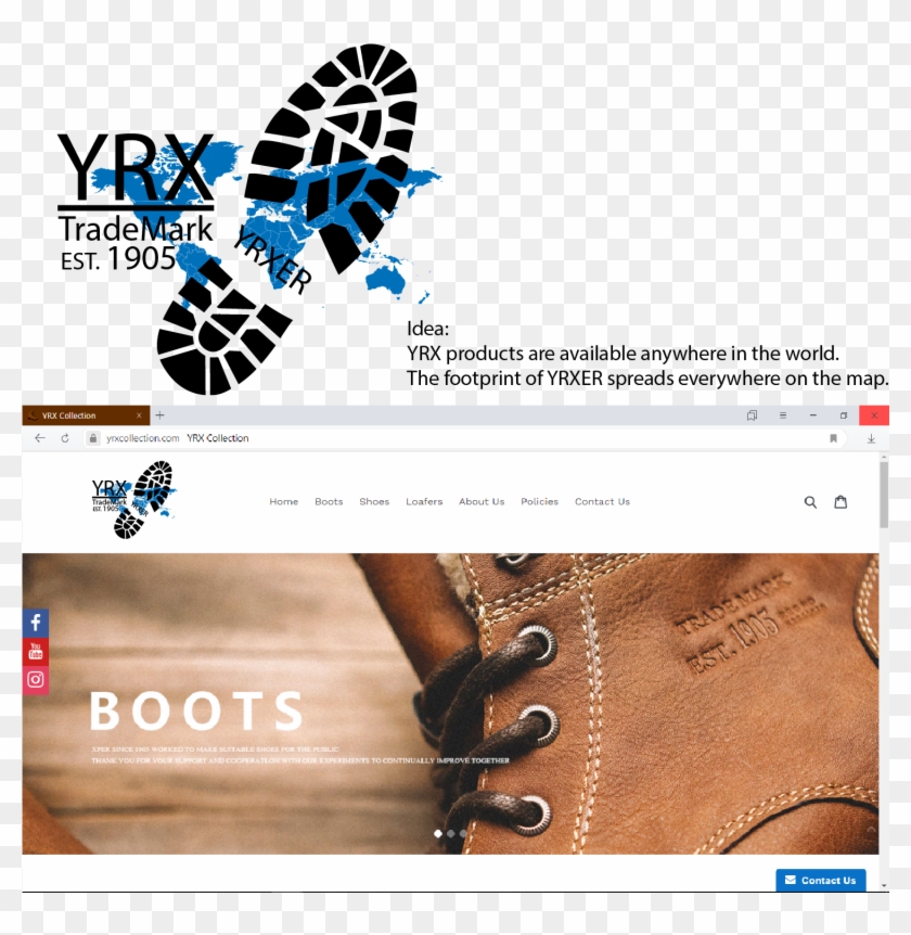 Logo Design By Tran Trong Hieu For This Project - Riding Boot Clipart