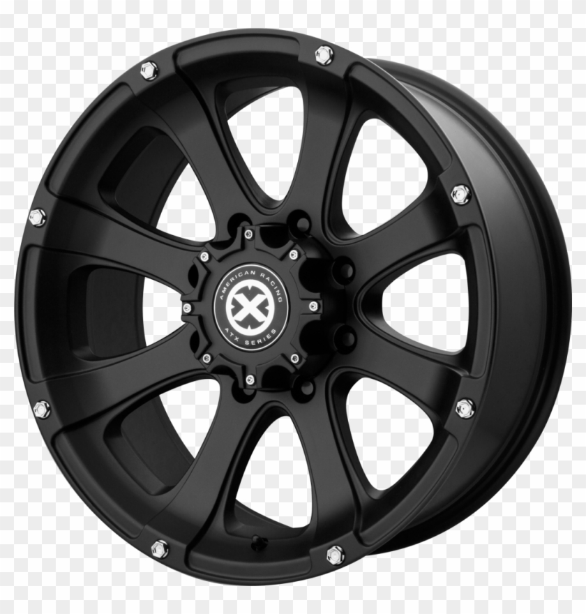 Cast Iron Black - Black Rhino Black Wheels Clipart #4103498
