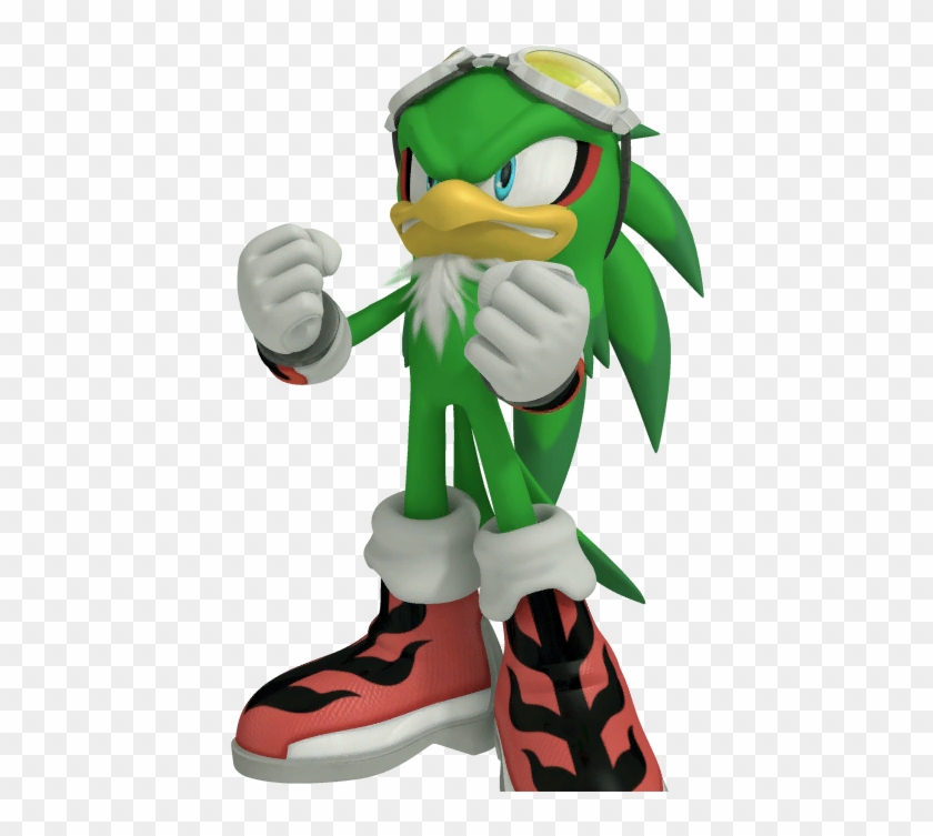 Sonic Free Riders - Cartoon Clipart #4103840