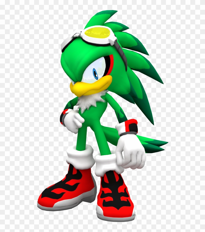 Character Details - Jet The Hawk 3d Clipart #4104019