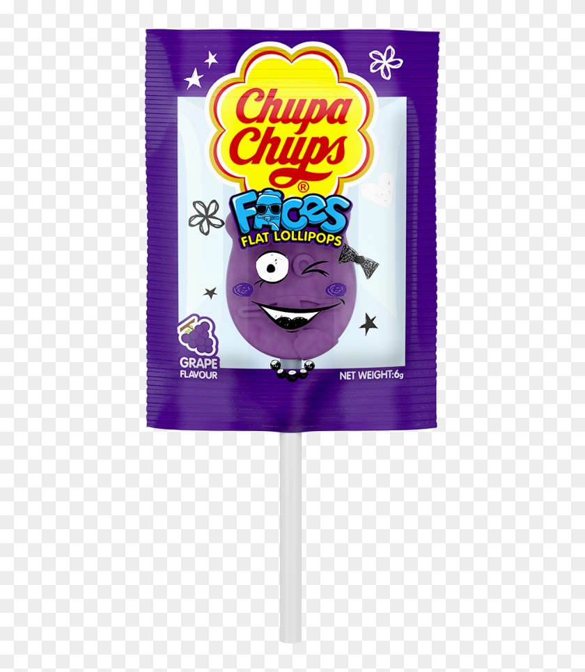 Chupa Chups Faces Flat Lollipops Clipart #4104233