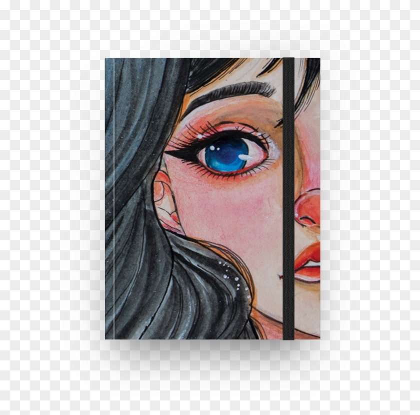 Caderno Blue Velvet Sky De Débora Carolinena - Modern Art Clipart