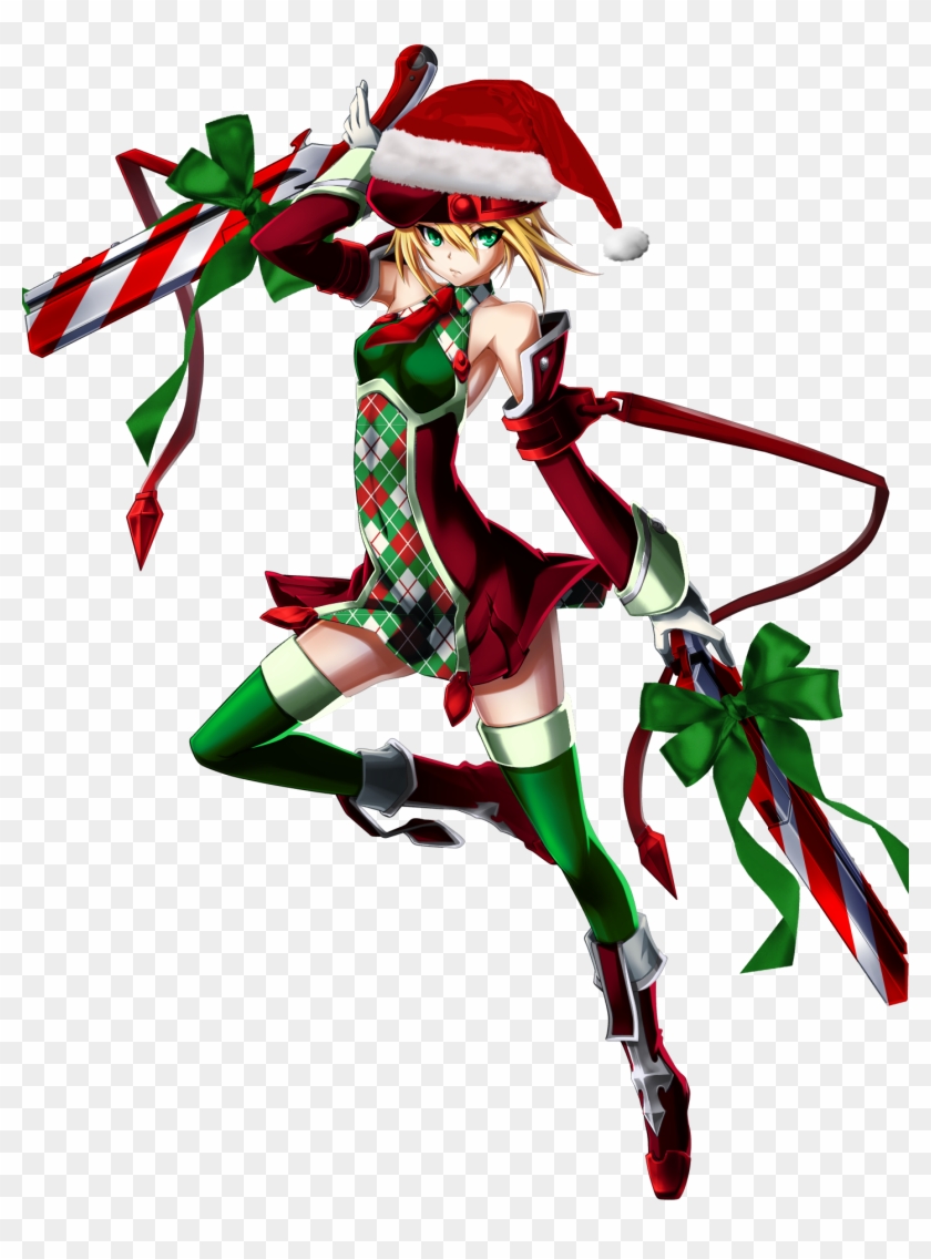Hugdgco - Blazblue Christmas Clipart #4104301