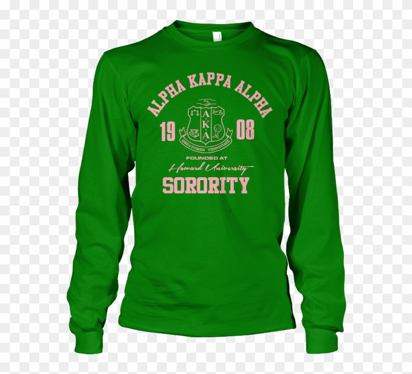 Alpha Kappa Alpha Roots Long Sleeve T-shirt - Shirt Clipart #4104327
