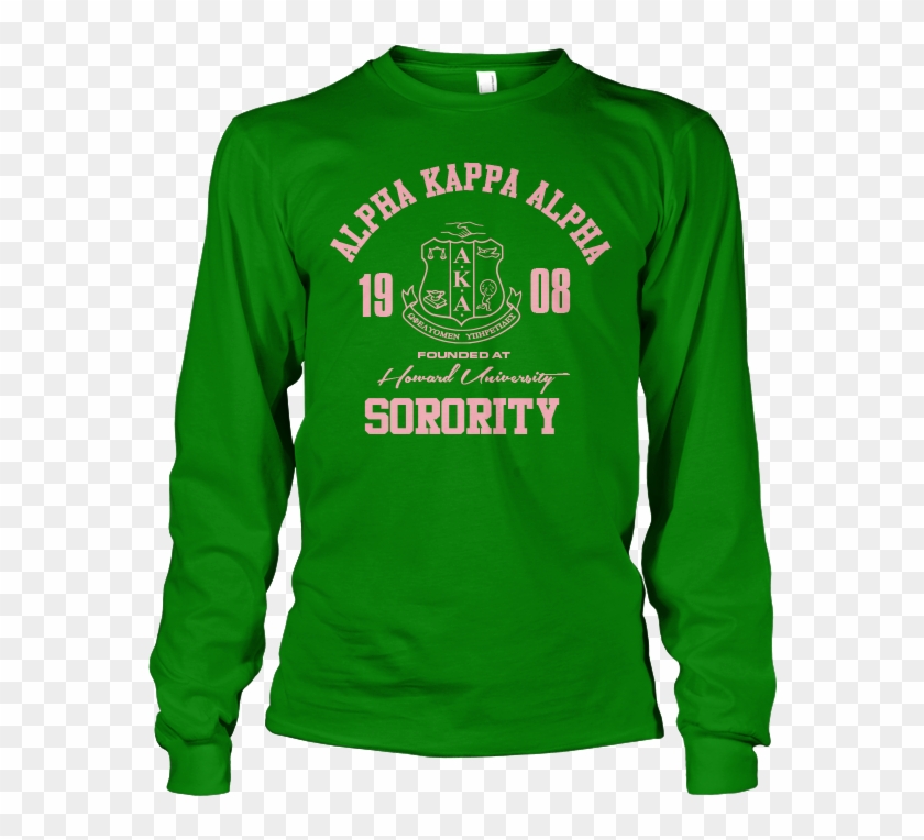 Alpha Kappa Alpha Roots Long Sleeve T-shirt - Shirt Clipart #4104327