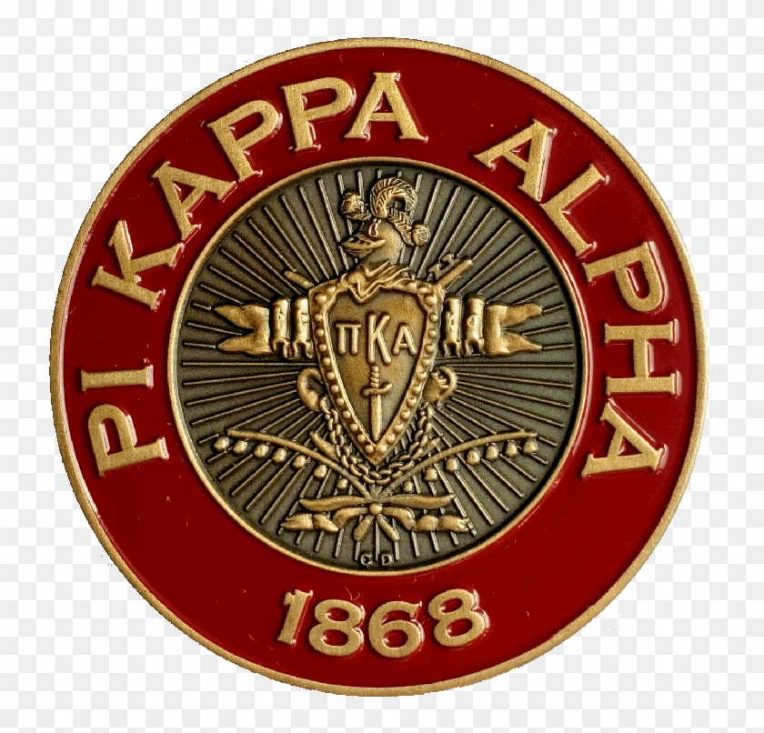 Obverse Of Pi Kappa Alpha Fraternity Challenge Coin - Emblem Clipart #4104358