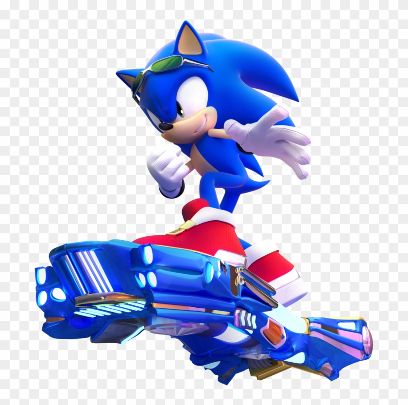 Sonic The Hedgehog - Sonic The Hedgehog Sonic Riders Clipart #4104487