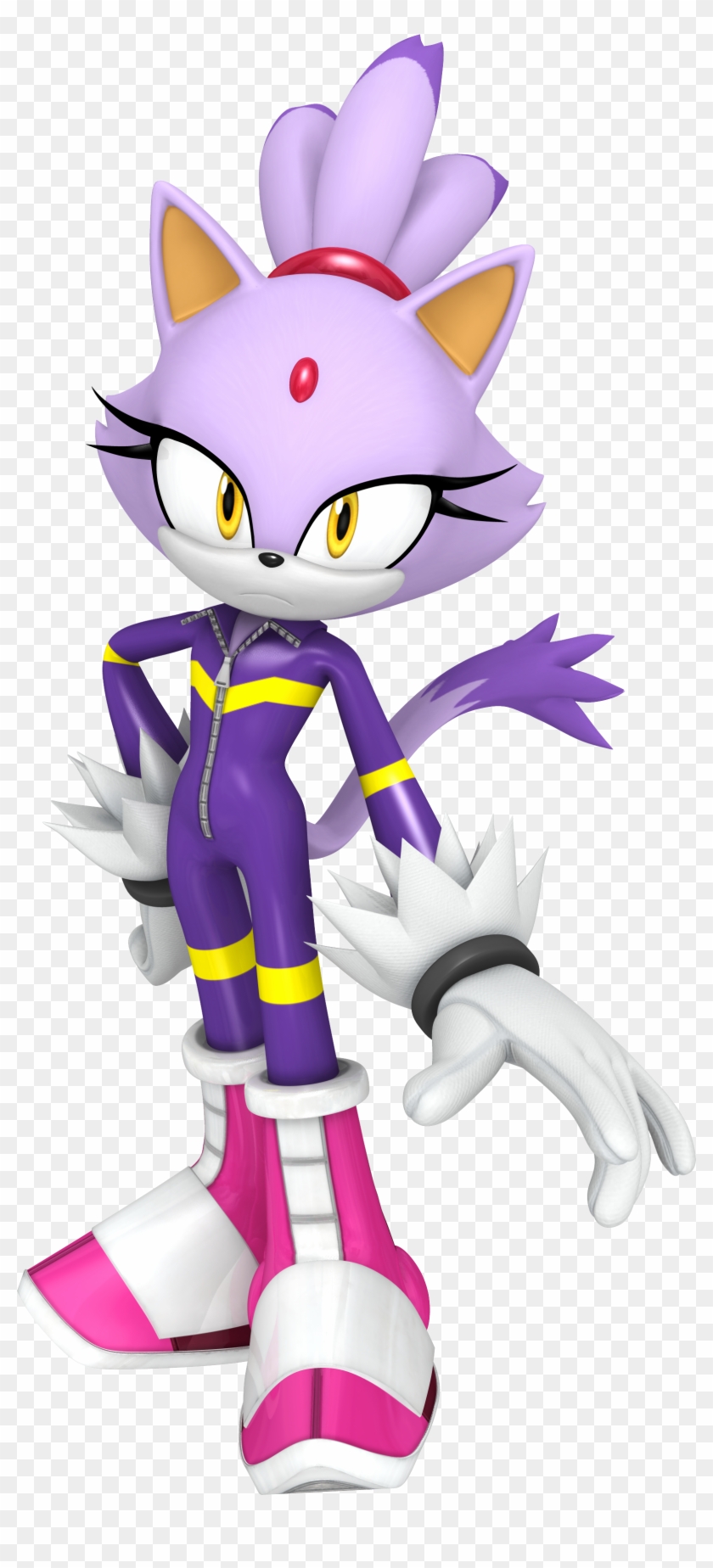 Latest Sonic Costume, Eggman, Silver The Hedgehog, - Blaze The Cat Sonic Free Riders Clipart #4104636