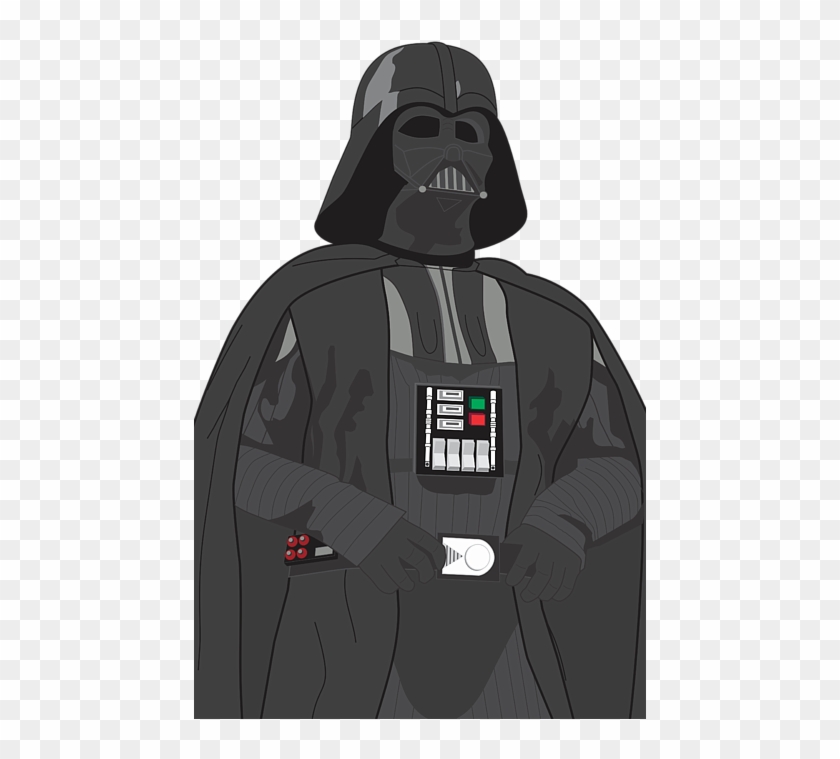 Click And Drag To Re-position The Image, If Desired - Darth Vader Clipart #4104638