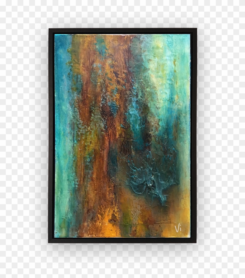 'rusty Teal' Currently Rented - Modern Art Clipart #4104693