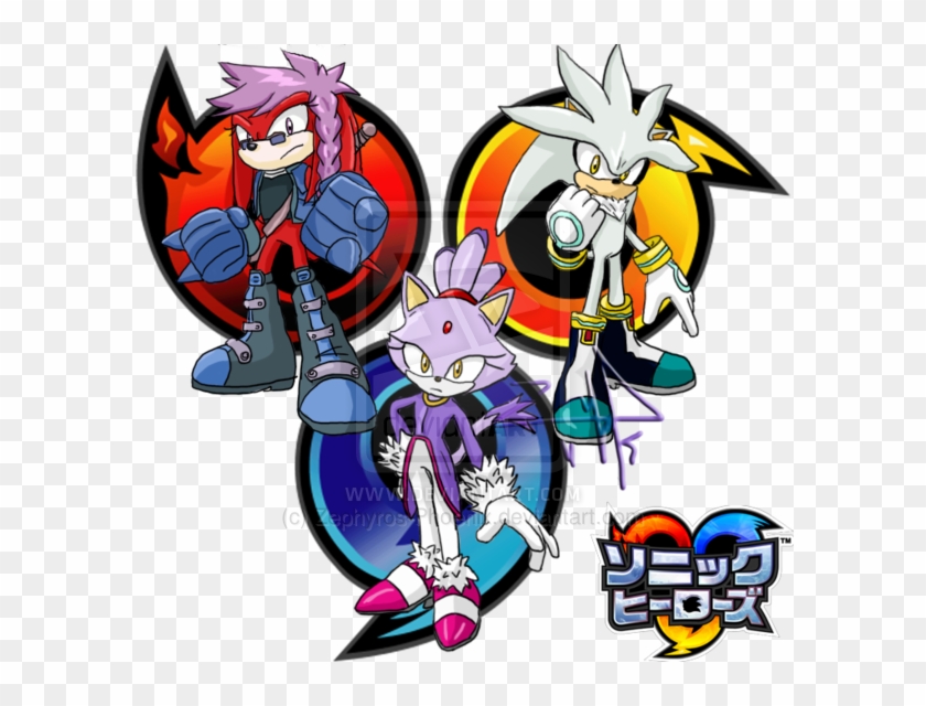 Sonic The Hedgehog What Team Would U Make In The Games - Team Silver The Hedgehog Clipart