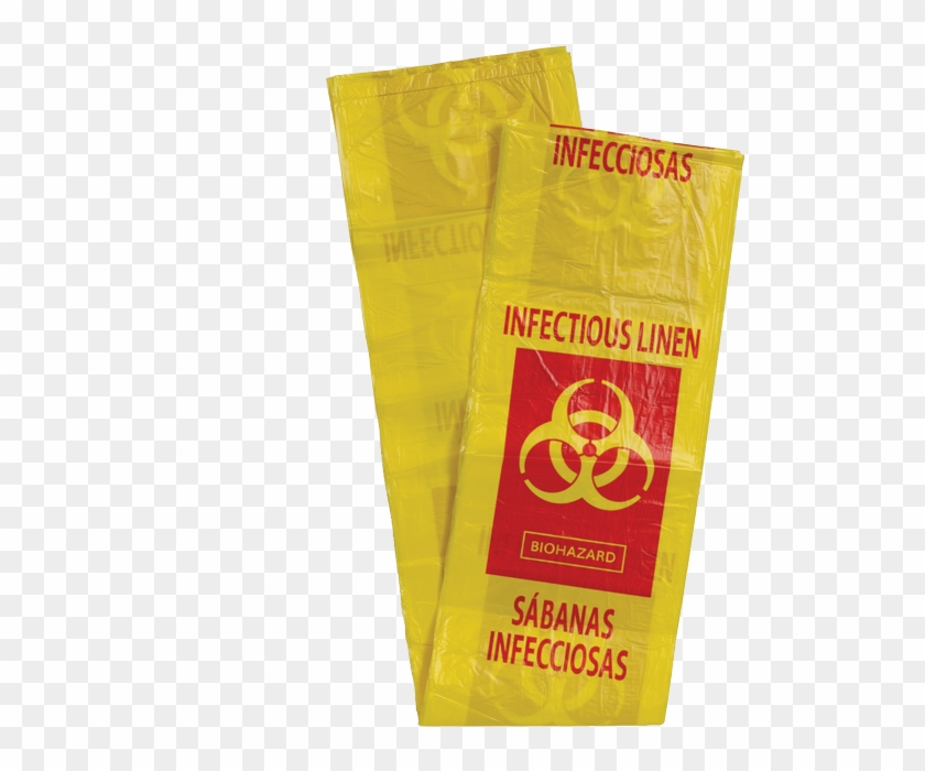 Main Yellow Infectiouswaste Bag - Biohazard Clipart