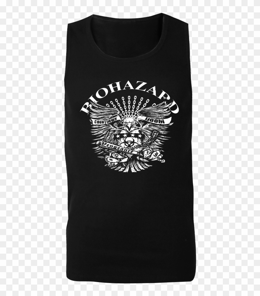 Biohazard "eagle" Tank Shirt - Active Tank Clipart #4104943