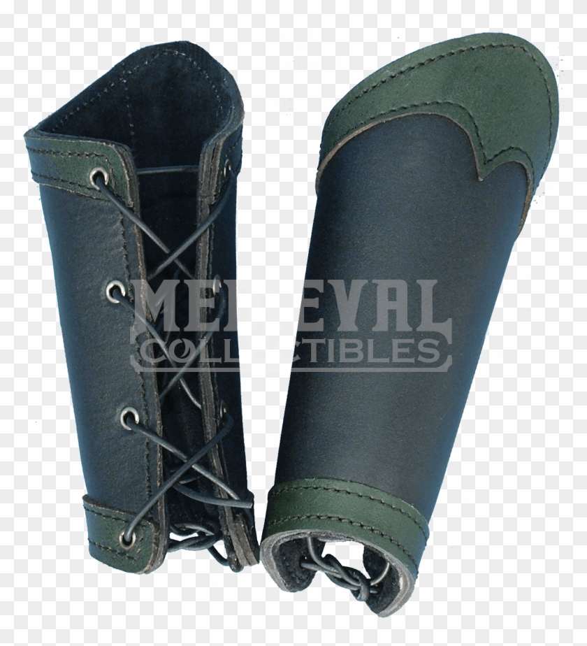 Warriors Leather Arm Bracers - Medieval Wrist Armour Clipart #4105003