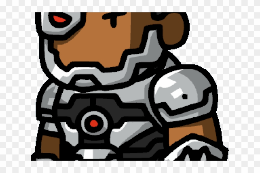 Cyborg Clipart Scribblenauts - Cartoon - Png Download