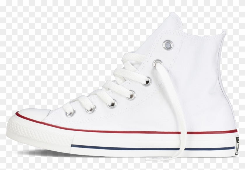 Converse Chuck Taylor All Star Hi - Giày Converse Trắng Cao Cổ Clipart #4105268