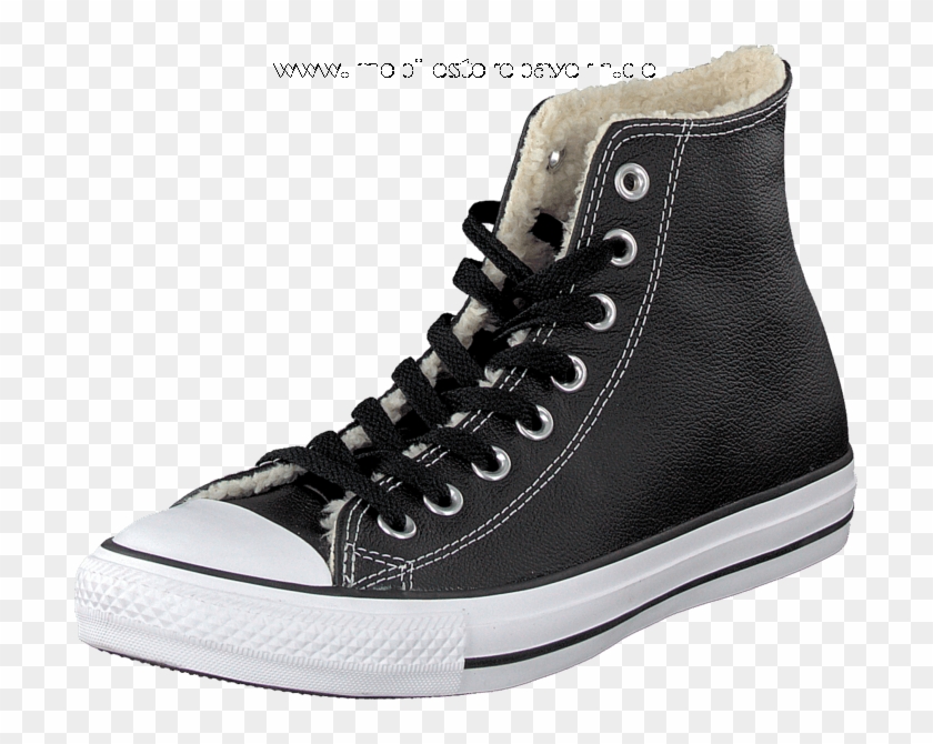 Converse All Star Shearling Hi Black/white - Chuck Taylor All-stars Clipart #4105366