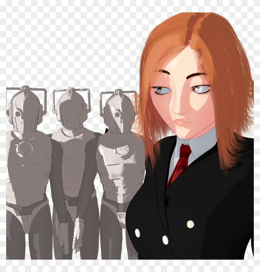 Episode 16 The Doctor And The Cyber Invasion Pt2 - Anime Clipart #4105540