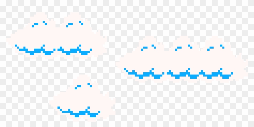Super Mario Bros Cloud Sprites V3 - Super Mario Bros Clipart