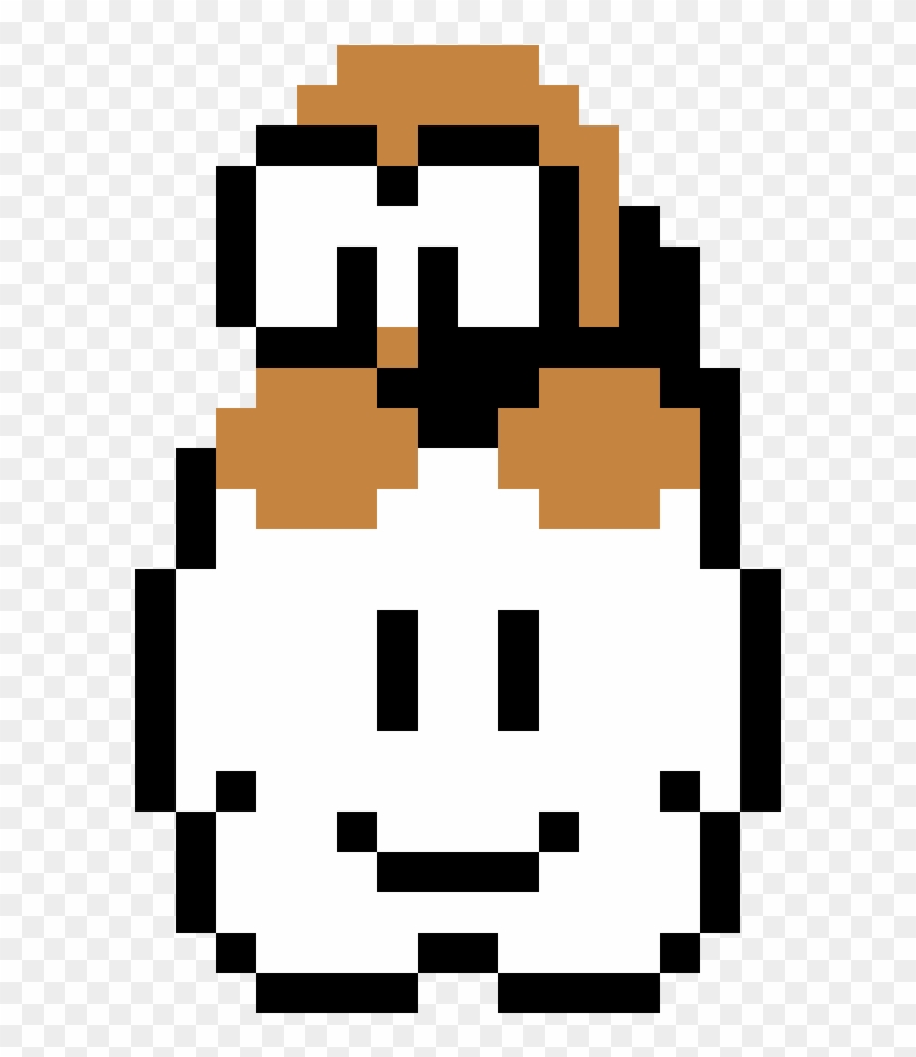 Super Mario Bros Lakitu - Super Mario Bros Lakitu 8 Bit Clipart