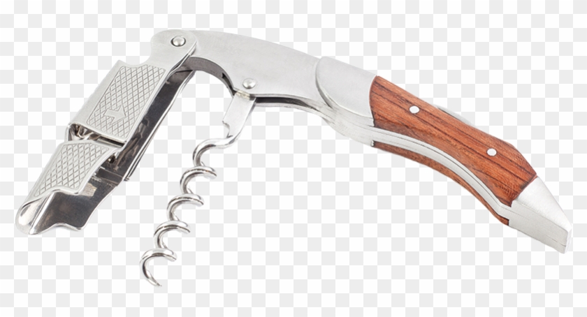 Double Hinge Waiters Corkscrew - Utility Knife Clipart #4106237