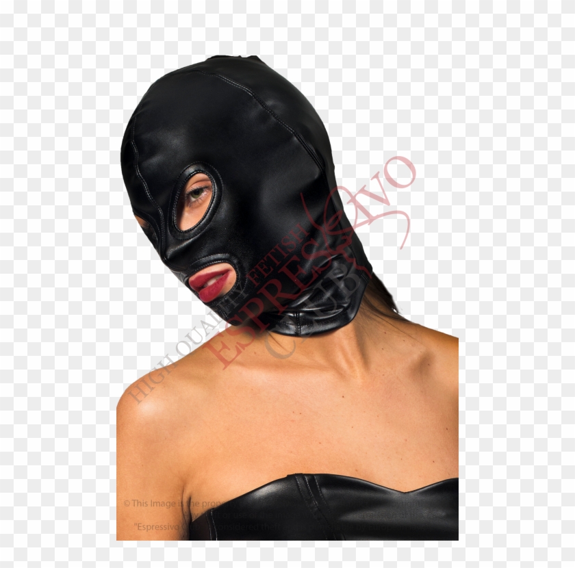 Full Face Leather Hood - Mask Clipart #4106242